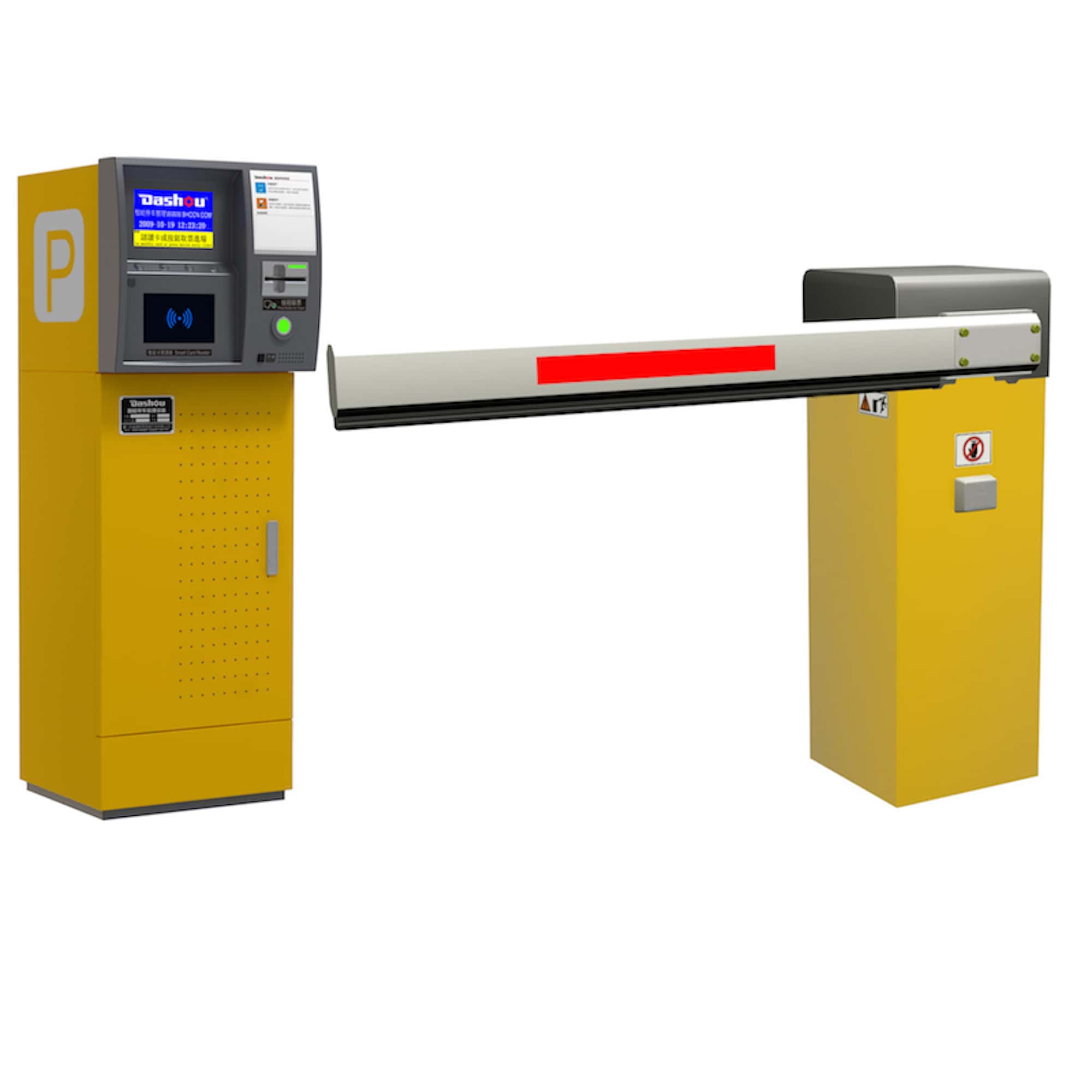 V32-810F Sistema de gerenciamento de estacionamento com dispensação de cartão de pagamento central
